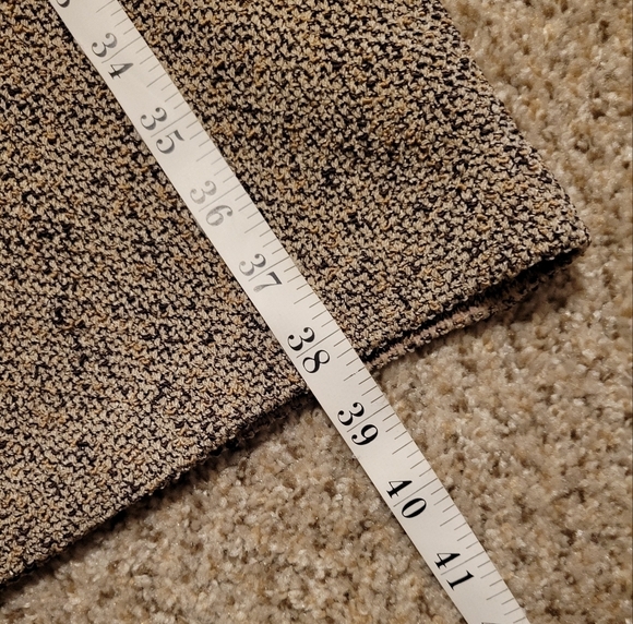 St. John COLLECTION Tweed Dress Sleeveless Side Zipper Beige Women's 10 Sheath - Picture 6 of 10